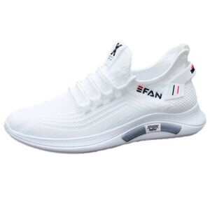 White Casual Shoes Breathable Non-slip Walking Sneakers Men Shoes Outdoor